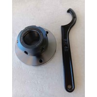 ER-40 Collet Chuck- backing plate mount---part No.23033