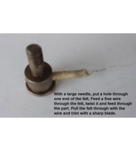 NEW Hercus tumbler gear bush felts----part No.5H174