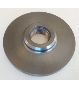 Hercus 9 lathe, 5 inch cast iron chuck backing plate--part No.160b