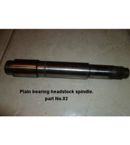 Hercus 9 plain bearing headstock spindle---part No.82