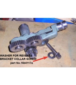 used Hercus 9 reverse bracket collar screw washer---part No.117a
