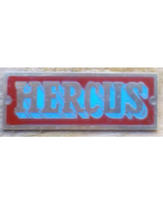 New Hercus lathe nameplate---part No.371a