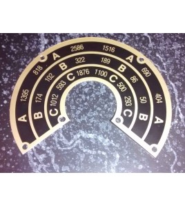 NEW hercus 260g high speed selector plate--part No.5h378