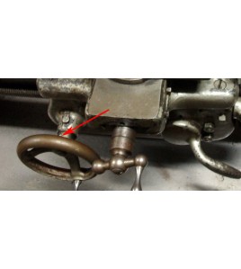 NEW Hercus 9 apron handwheel taper pin No.1 x 1 1/2--part No.26a