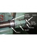 New Hercus 260 pin for leadscrew collar---part No.5H52