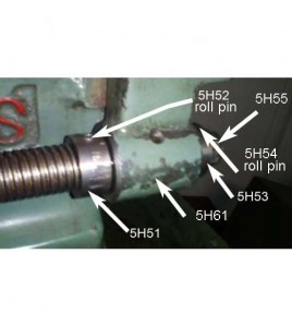 New Hercus 260 collar for leadscrew---part No.5H51