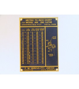 hercus 63/64 compound gear