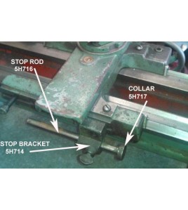 new Hercus 260 carriage micro switch stop rod ----part No.5H716