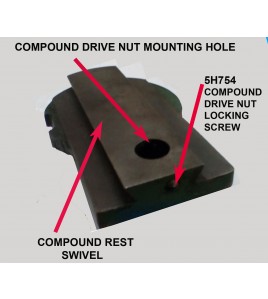 NEW Hercus compound nut locking screw----part Nos. 5H754, 36a
