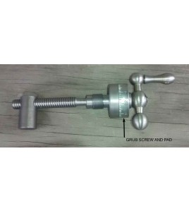 New Hercus 9 and 260 compound graduated dial locking screw and pad---part Nos.21a, 5H771, 5H738