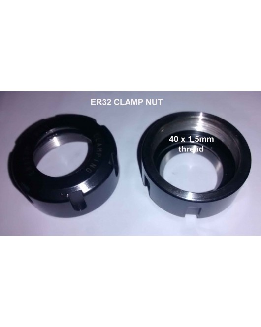 NEW ER32 clamp nut, 40 x 1.5mm thread