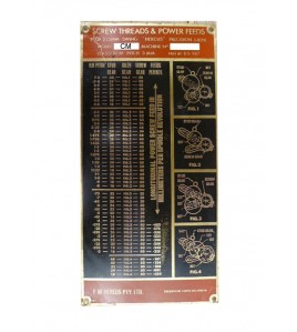 used Hercus 9 metric screw cutting plate