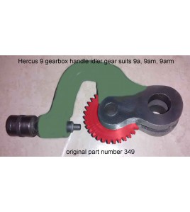 Hercus 9 gearbox handle - tumbler idler gear--part No.349