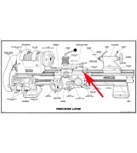 hercus 260 or 9 inch saddle lock bolt--part Nos. 5H706, 42
