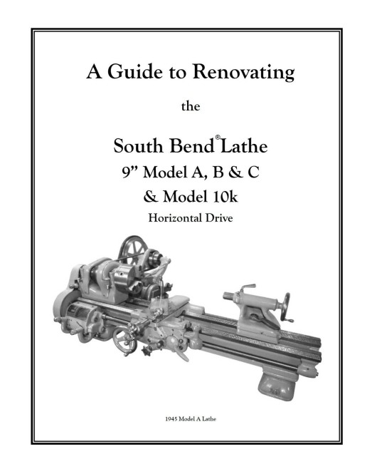 South Bend 9 ABC and 10K maintenance manual----part No.sbm-01