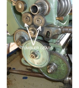  NEW hercus 9 or 260 lathe tumbler gear-reverse twin gear--part Nos. 5H171, 94
