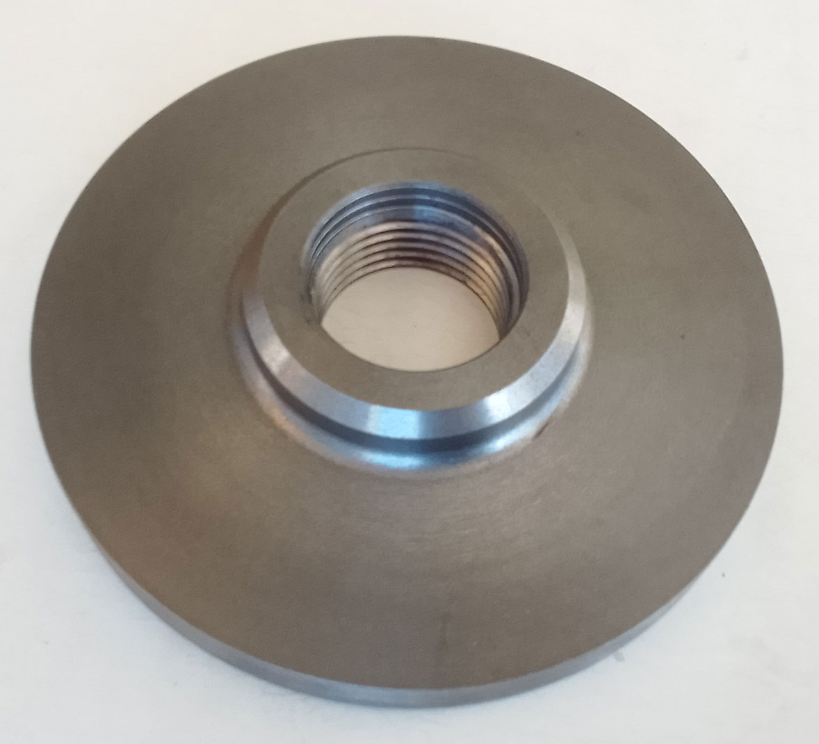 Hercus 9 lathe, 5 inch cast iron chuck backing plate